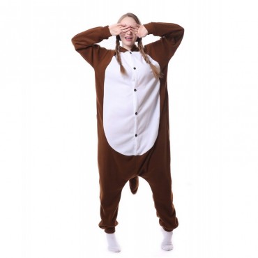 Squirral Costume Pajama Onesie Kigurumi Jumpsuit