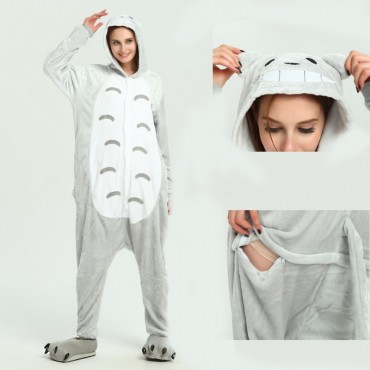 Totoro Costume Pajama Onesie Kigurumi Jumpsuit