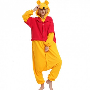 Winnie the pooh Costume Pajama Onesie Kigurumi Jumpsuit