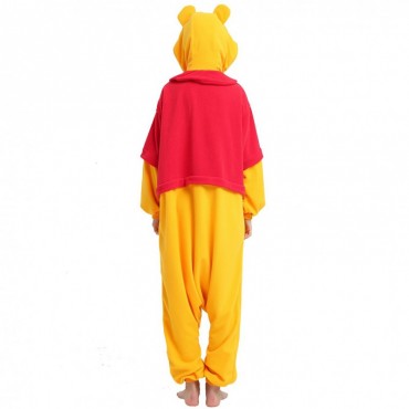 Winnie the pooh Costume Pajama Onesie Kigurumi Jumpsuit