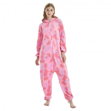 Eyes Closed Pegasus Costume Unicorn Pajama Onesie Kigurumi Jumpsuit