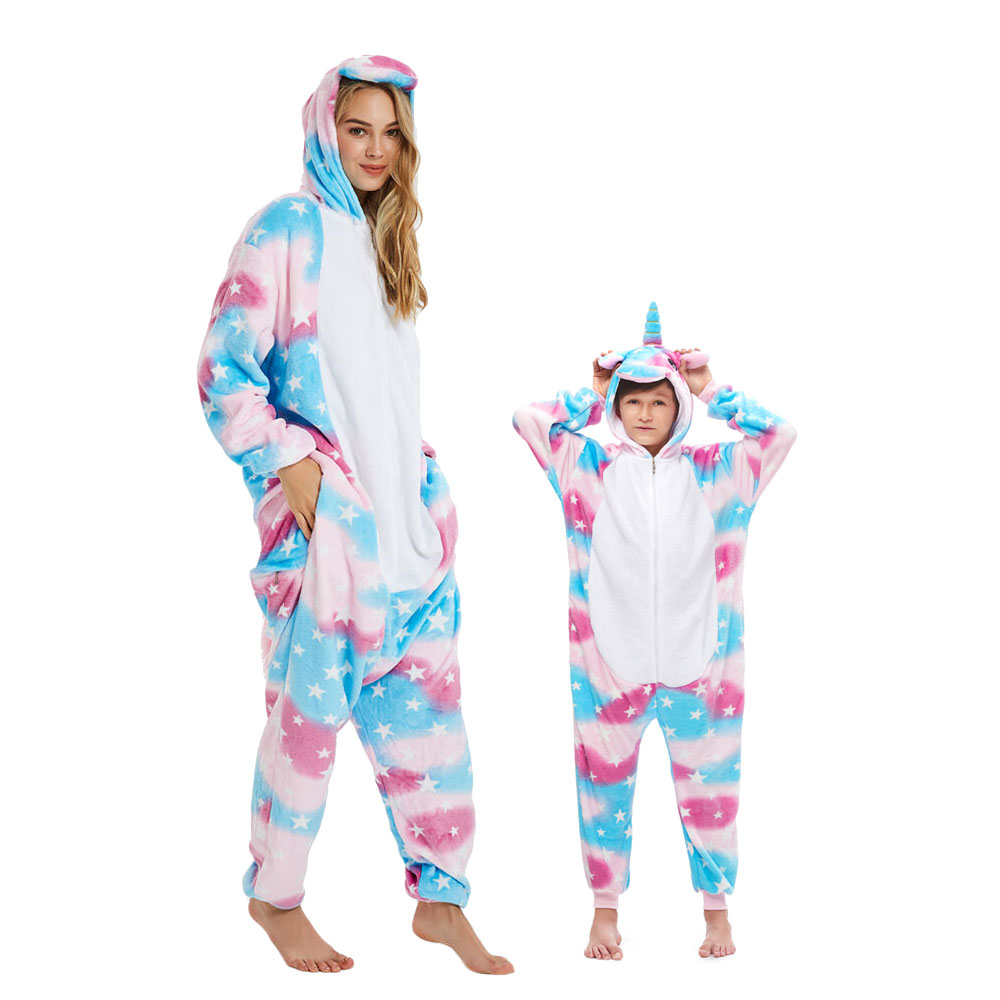 Polish Style Pegasus Costume Unicorn Pajama Onesie Kigurumi Jumpsuit