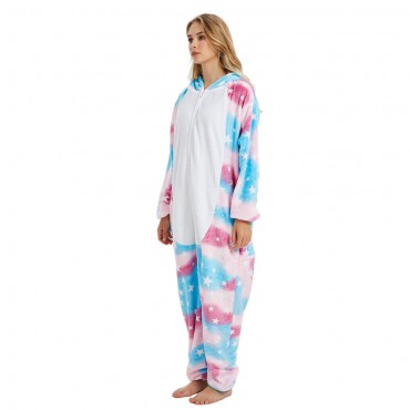 Polish Style Pegasus Costume Unicorn Pajama Onesie Kigurumi Jumpsuit