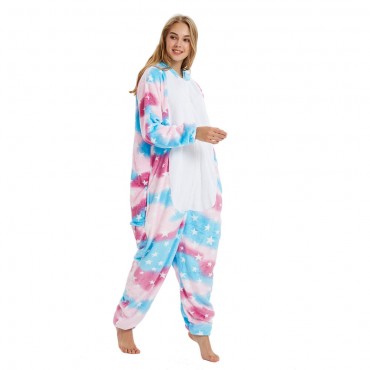 Polish Style Pegasus Costume Unicorn Pajama Onesie Kigurumi Jumpsuit