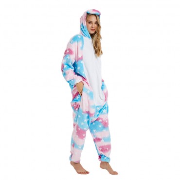 Polish Style Pegasus Costume Unicorn Pajama Onesie Kigurumi Jumpsuit