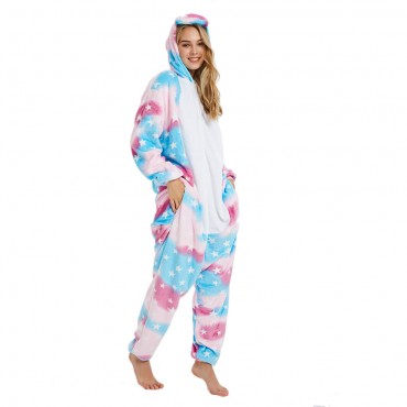 Polish Style Pegasus Costume Unicorn Pajama Onesie Kigurumi Jumpsuit