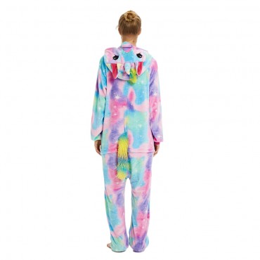 Bronzing Pegasus Costume Unicorn Pajama Onesie Kigurumi Jumpsuit