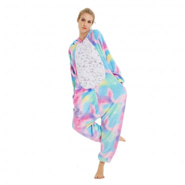 Bronzing Pegasus Costume Unicorn Pajama Onesie Kigurumi Jumpsuit