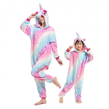 Twill Star Pegasus Costume Unicorn Pajama Onesie Kigurumi Jumpsuit