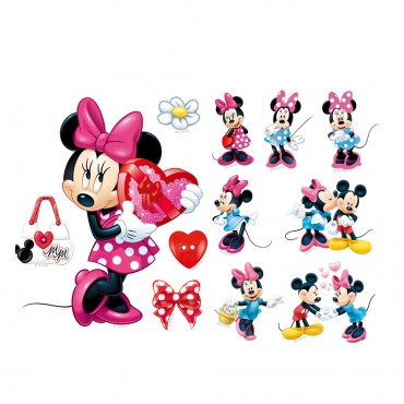 Disney Mickey Minnie Sticker Kids Wall Decal