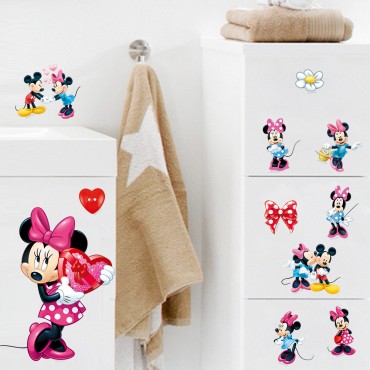 Disney Mickey Minnie Sticker Kids Wall Decal