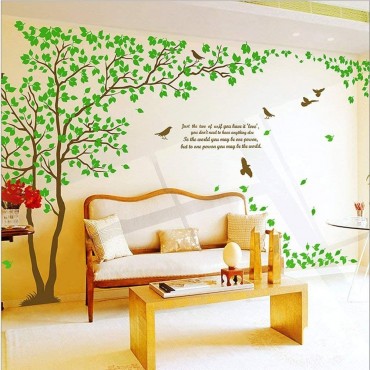 Couple Tree Wall Decal Sticker