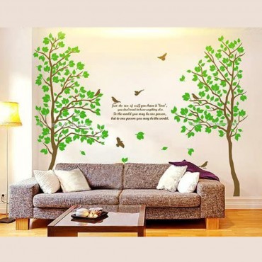 Couple Tree Wall Decal Sticker