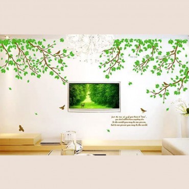 Couple Tree Wall Decal Sticker