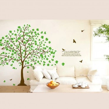 Couple Tree Wall Decal Sticker