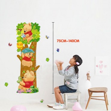 Disney Winnie the Pooh Growth Chart Wall Decal Sticker