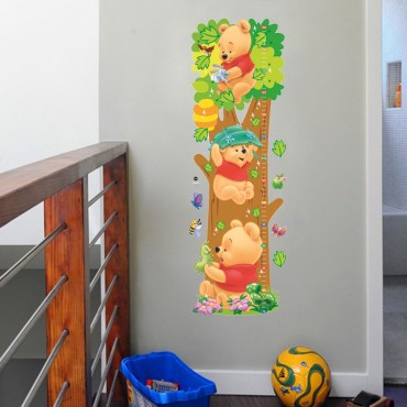 Disney Winnie the Pooh Growth Chart Wall Decal Sticker