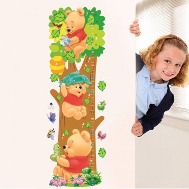 Disney Winnie the Pooh Growth Chart Wall Decal Sticker