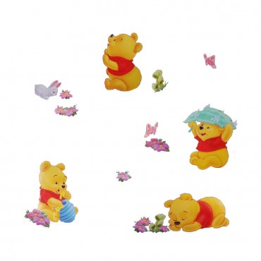 Disney Winnie the Pooh Theme Wall Decal Sticker H968