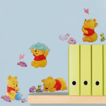 Disney Winnie the Pooh Theme Wall Decal Sticker H968