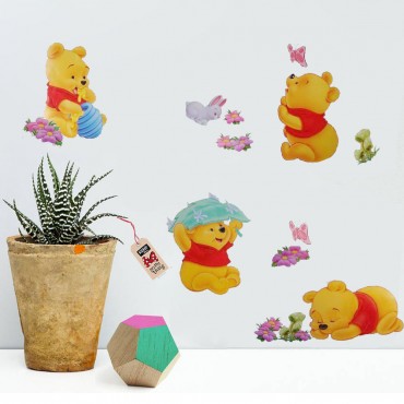 Disney Winnie the Pooh Theme Wall Decal Sticker H968