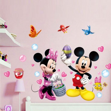 Disney Mickey Minnie Wall Decal Sticker MM007