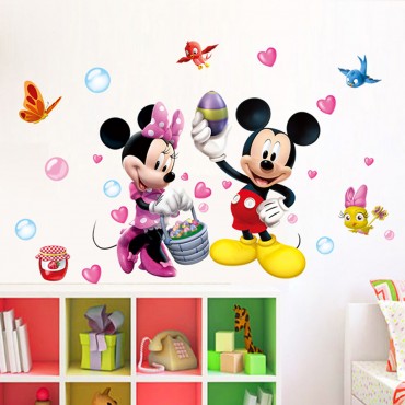 Disney Mickey Minnie Wall Decal Sticker MM007