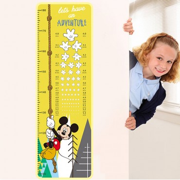 Disney Mickey Climbing Kids Growth Chart Wall Decal Sticker MM047