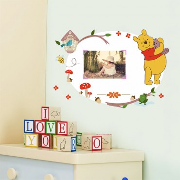 Disney Winnie the Pooh Frame Wall Decal Sticker WN017