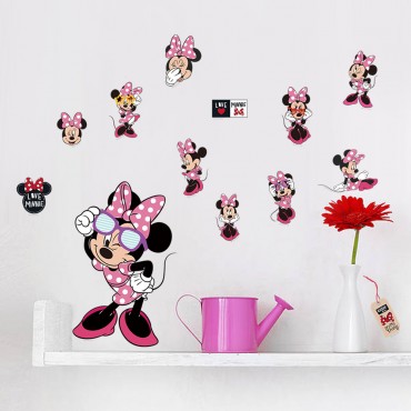 Disney Minnie Wall Decal Sticker WW001B