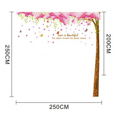 Sakura Cherry Blossom Tree Wall Decal Sticker