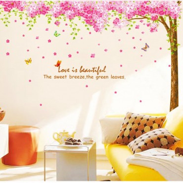 Sakura Cherry Blossom Tree Wall Decal Sticker