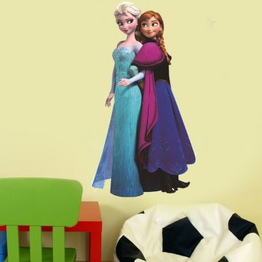 Disney Frozen Anna and Elsa Princess Wall Decal Sticker