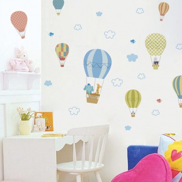 Hot Ballons Wall Decal Sticker ZY868