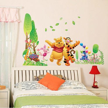 Disney Winnie the Pooh Friends Wall Decal Sticker