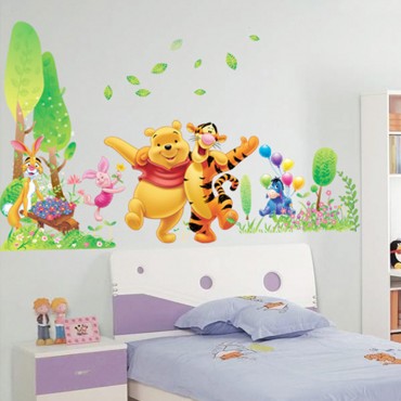 Disney Winnie the Pooh Friends Wall Decal Sticker