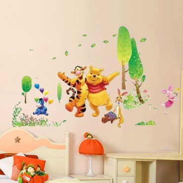 Disney Winnie the Pooh Friends Wall Decal Sticker