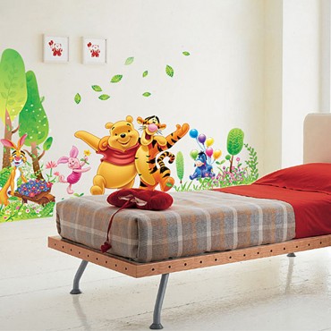 Disney Winnie the Pooh Friends Wall Decal Sticker