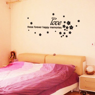 Love these every happy memories Wall Decal Sticker