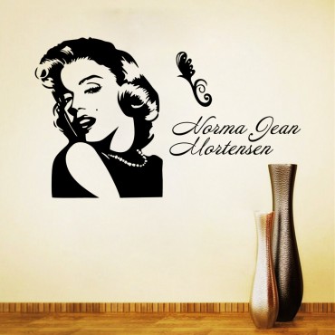 Marilyn Monroe Wall Decal Sticker