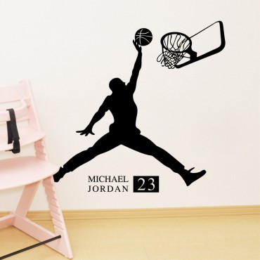 Jordan Bastetball Wall decal Sticker