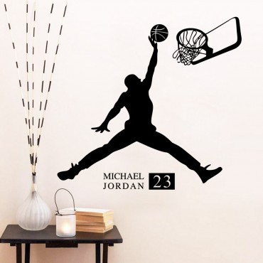 Jordan Bastetball Wall decal Sticker