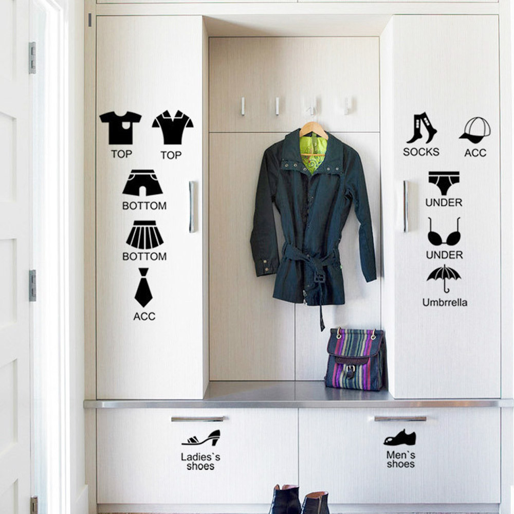 Clothing Icon Symbol Wall Decal Sticker