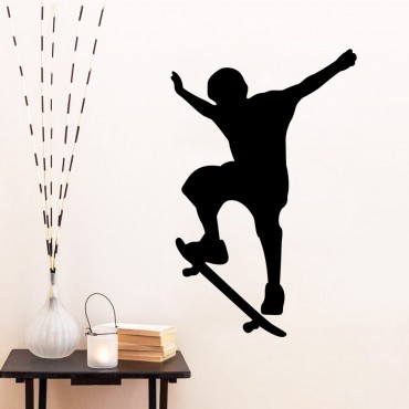 Skating Boy Wall Decal Sticker