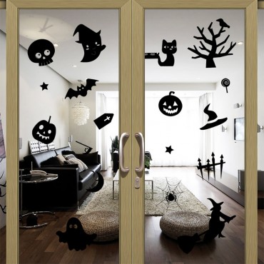 Halloween Theme Wall Decal Sticker AW9425