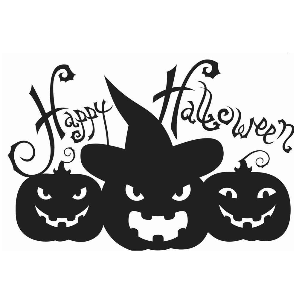 Halloween Theme Wall Decal Sticker AW9426