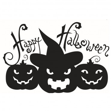 Halloween Theme Wall Decal Sticker AW9426