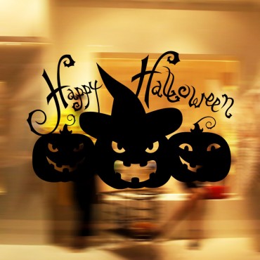 Halloween Theme Wall Decal Sticker AW9426