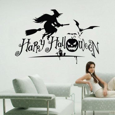 Halloween Theme Wall Decal Sticker AW9427