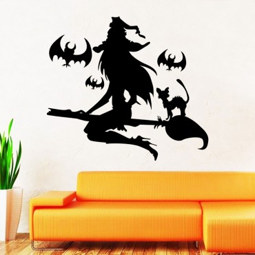 Halloween Theme Wall Decal Sticker AW9430